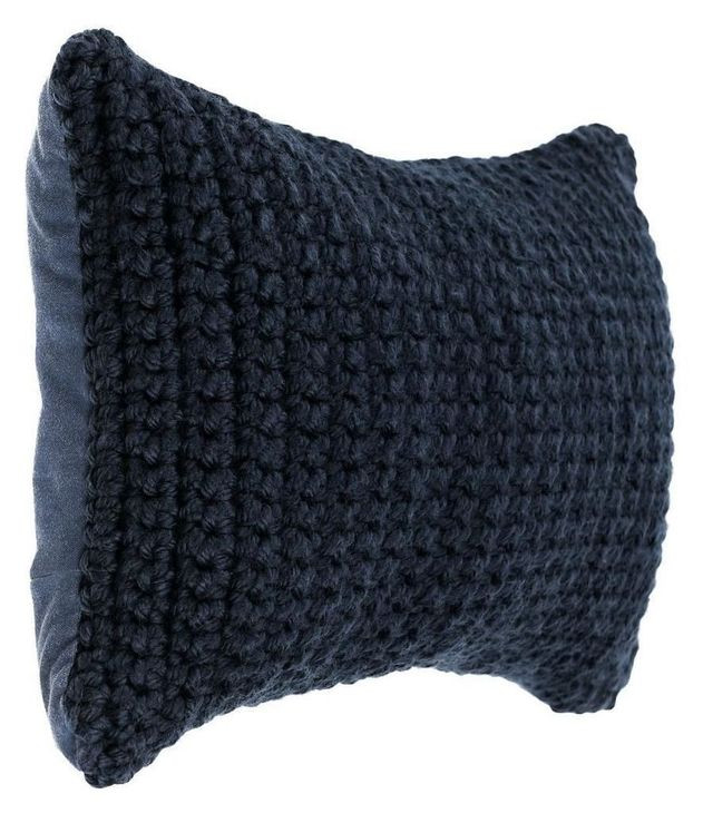 Prism Navy Blue Rectangular Accent Pillow