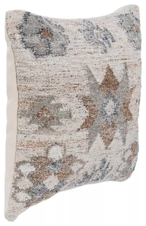 Performance Ardeth Clay and Beige Square Accent Pillow Set of 2