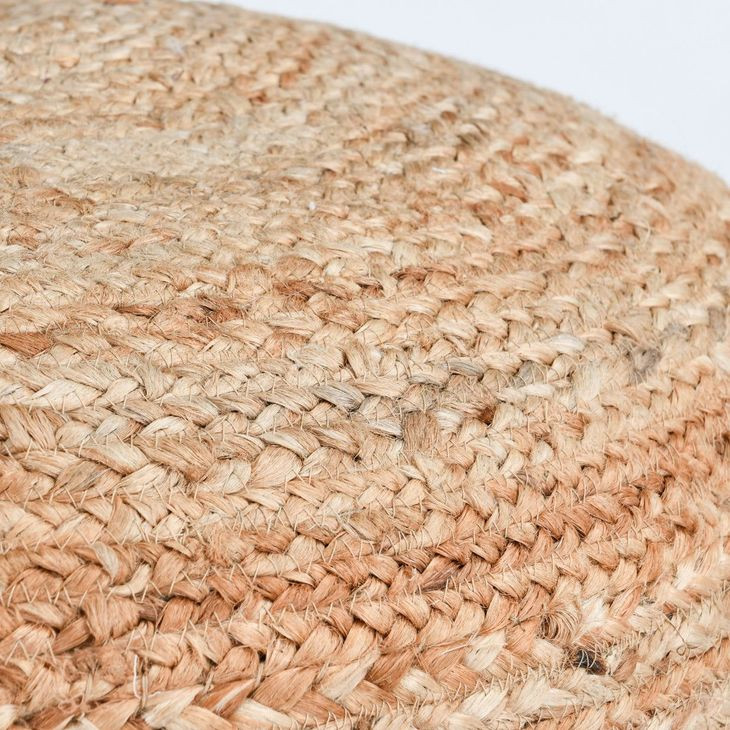 Poufs Madeira Jute Natural Square Accent Pouf