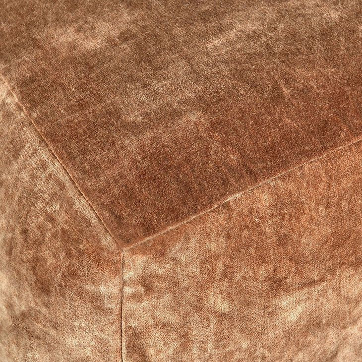 Poufs Heirloom Velvet Hazel Square Accent Pouf