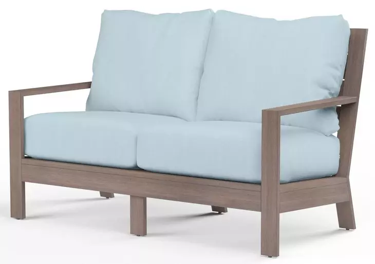 Laguna Canvas Skyline 56" Outdoor Loveseat