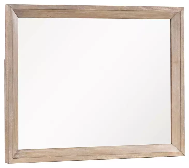 Breckenridge Medium Brown Rectangular Dresser Mirror