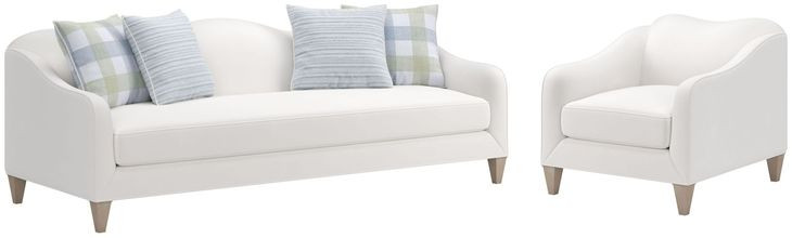 Artisan Upholstery Snow White Jean Living Room Set