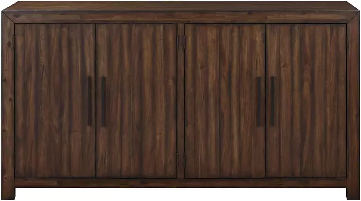 Auburn Dark Brown 4 Door Server