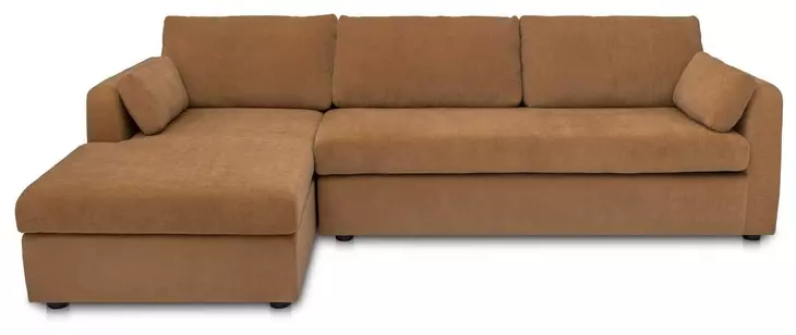 Burrow Ginger Performance Fabric 2 Piece Modular Sleeper Sectional