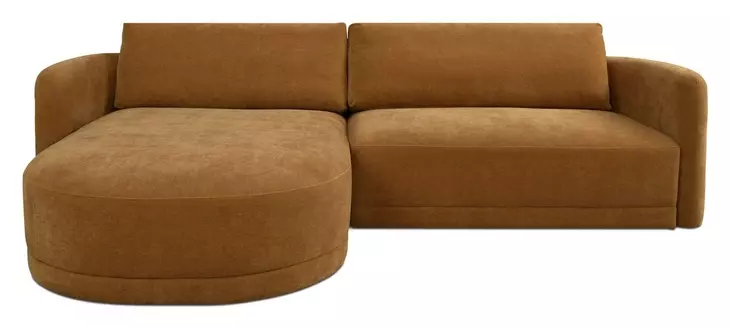Emmy Ginger 2 Piece Modular LAF Chaise Sectional