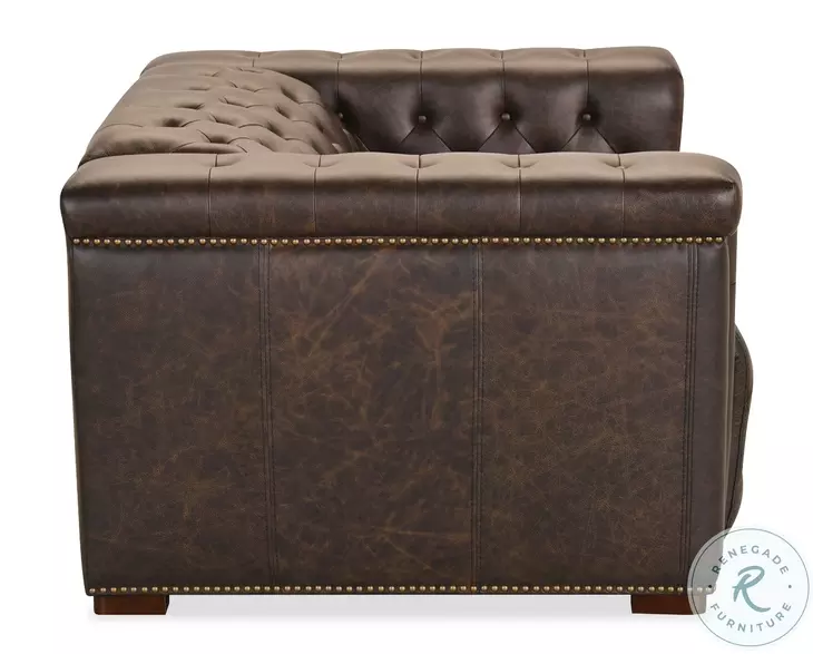 Sorelline Deux West Saddlewood Leather Power Recliner with Power Headrest