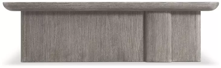 Monolith Brown Rectangular Cocktail Table with Casters