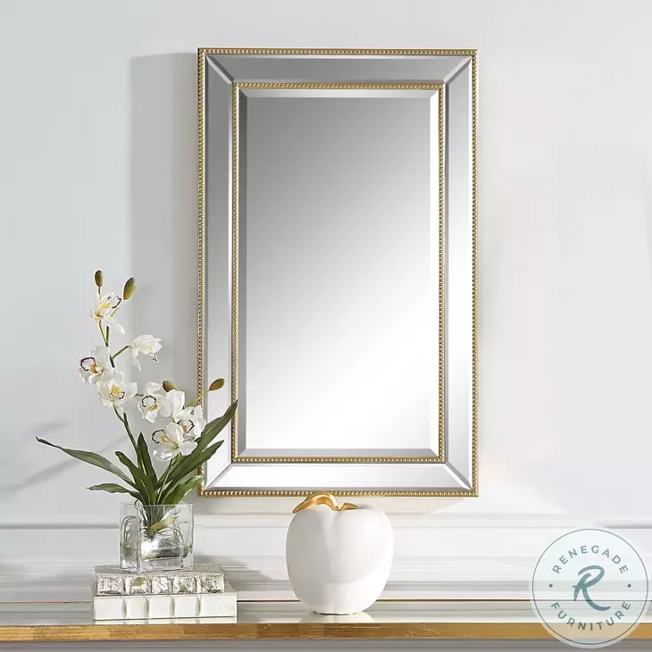 W-00538 Gold Mirror