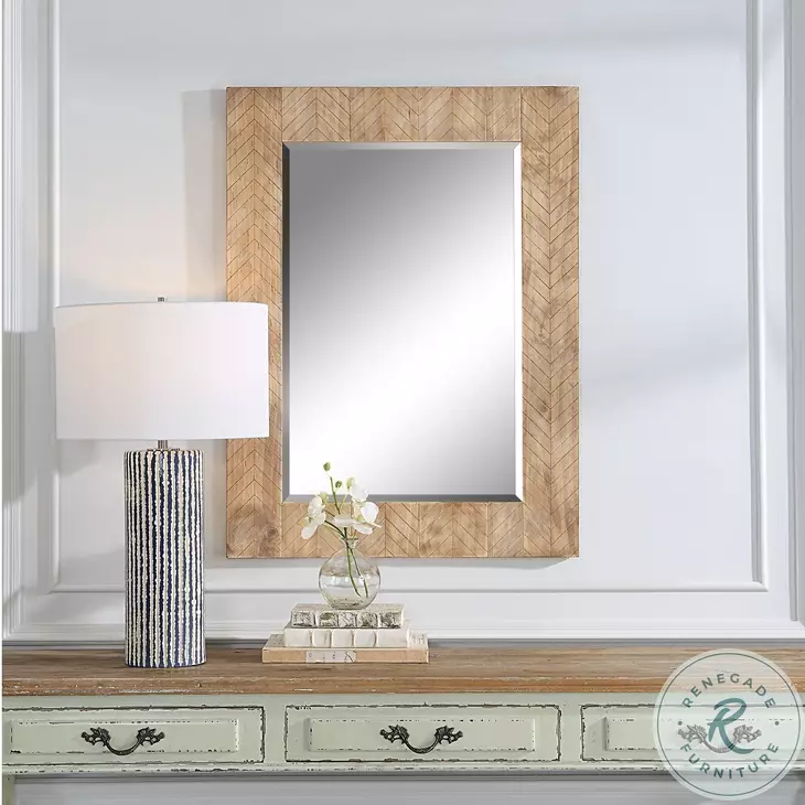 W-00540 Natural Brown Mirror