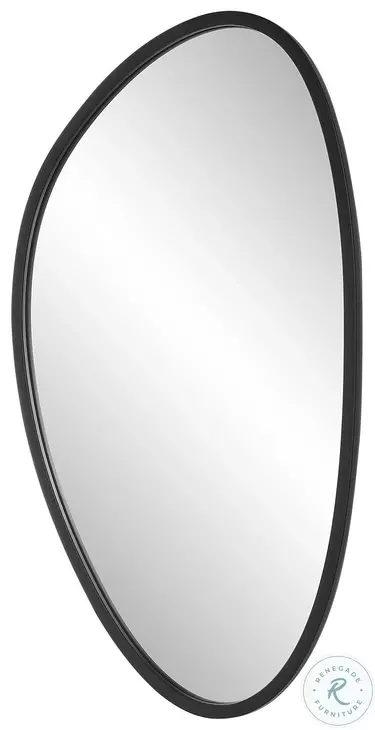 W00557 Matte Black Mirror