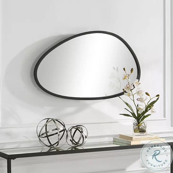 W00557 Matte Black Mirror