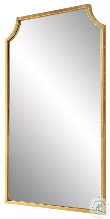 W00558 Gold Leaf Mirror