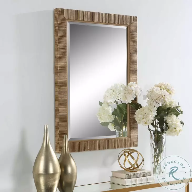 W-00561 Natural Brown Mirror