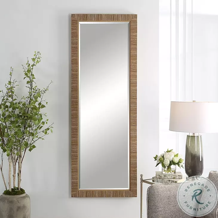W-00562 Natural Brown Mirror