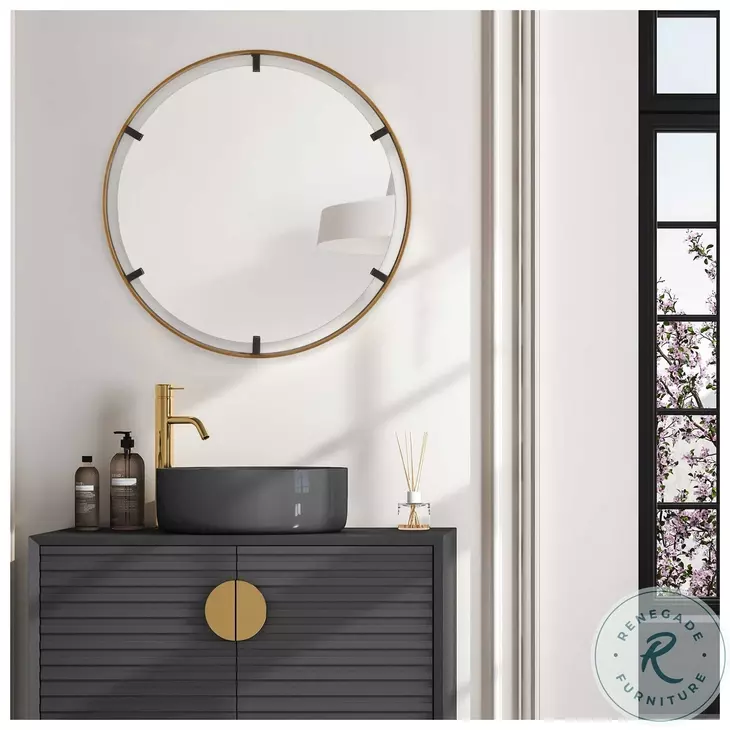 W00570 Gold Mirror