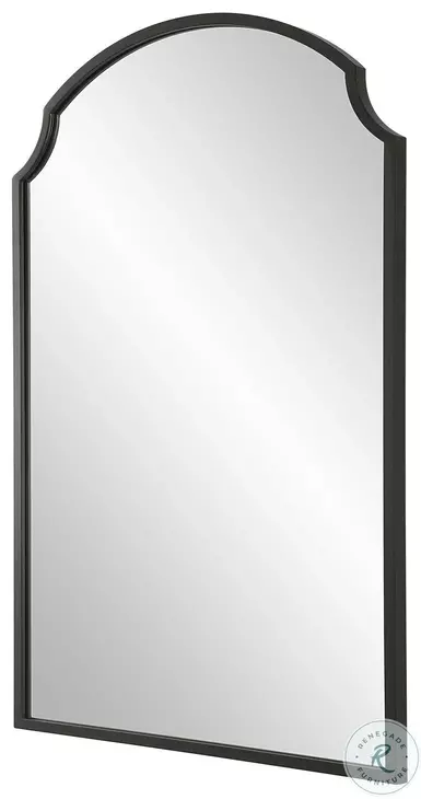 W00577 Satin Black Mirror From Uttermost | Home Gallery Stores
