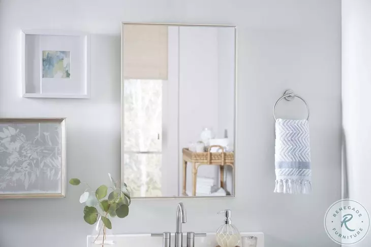 W00594 Warm Silver Mirror
