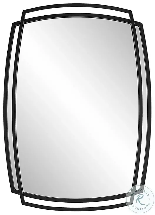 W-00597 Satin Black Mirror