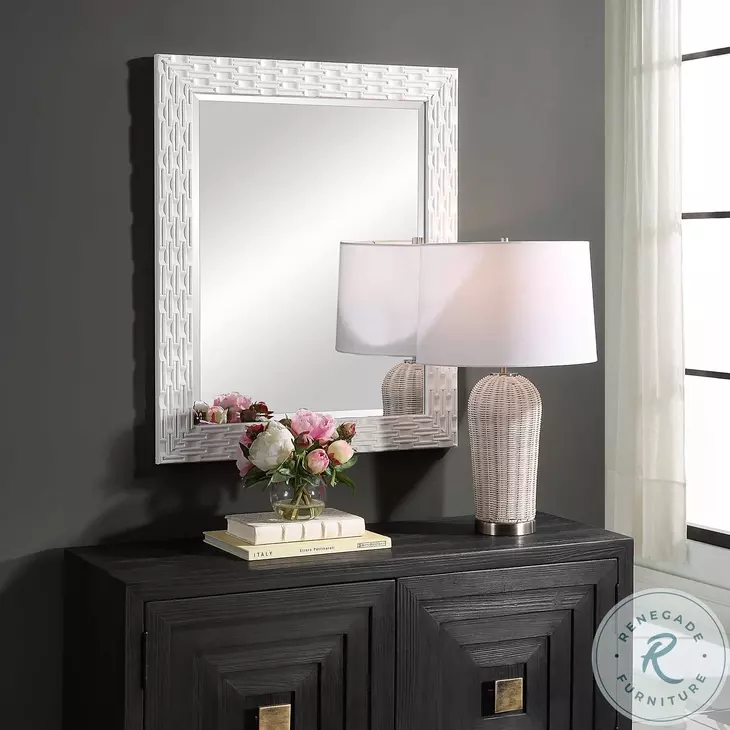 W-00600 Soft White Mirror