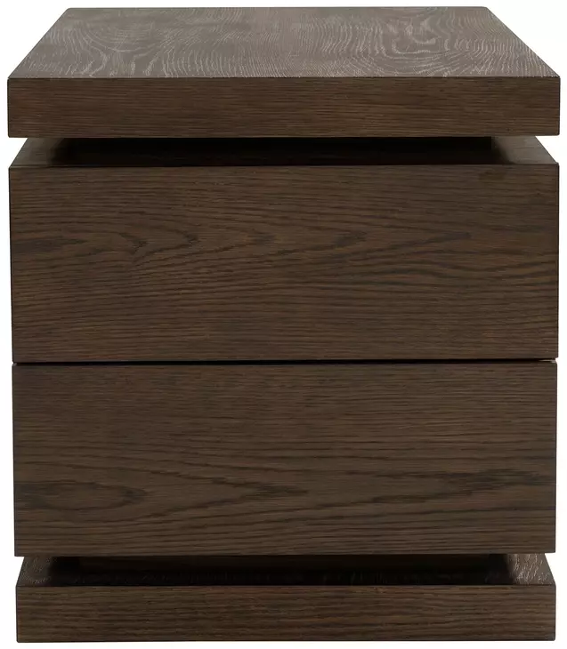 Athens Chocolate Brown Rectangular Occasional Table Set with Casters