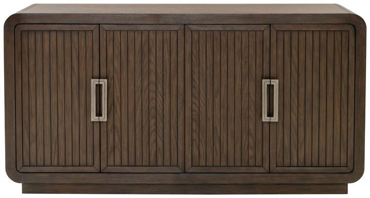 Athens Chocolate Brown 4 Door Buffet
