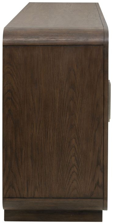 Athens Chocolate Brown Round Dining Room Set