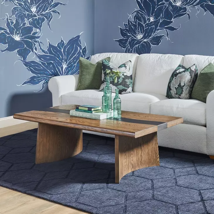 Lyra Sierra Brown Rectangular Coffee Table