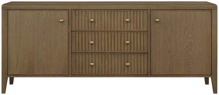 Reed Driftwood 76" TV Stand with USB Charging