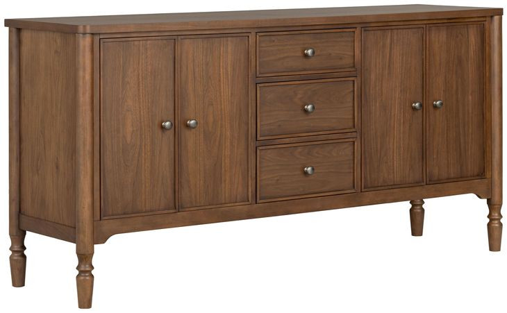 Azalea Walnut Round Dining Room Set