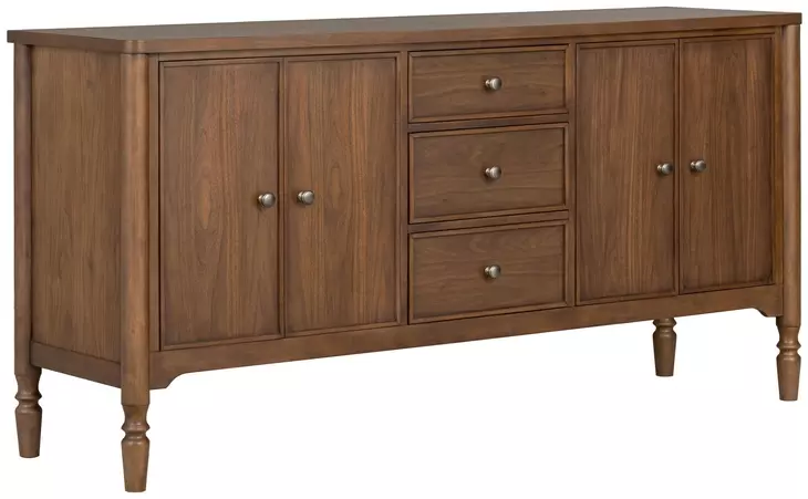 Azalea Walnut Round Dining Room Set