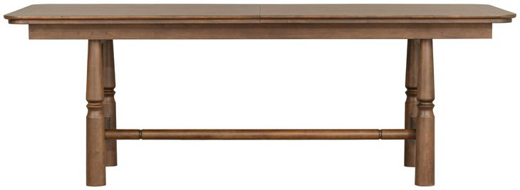 Azalea Walnut 106" Extendable Rectangular Dining Table