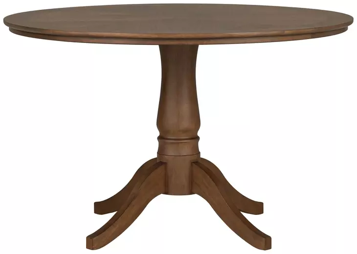 Azalea Walnut 48" Round Dining Table