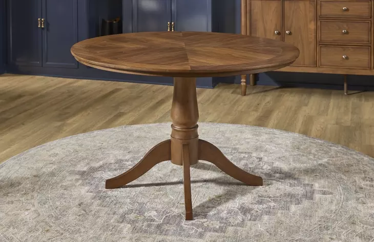 Azalea Walnut 48" Round Dining Table