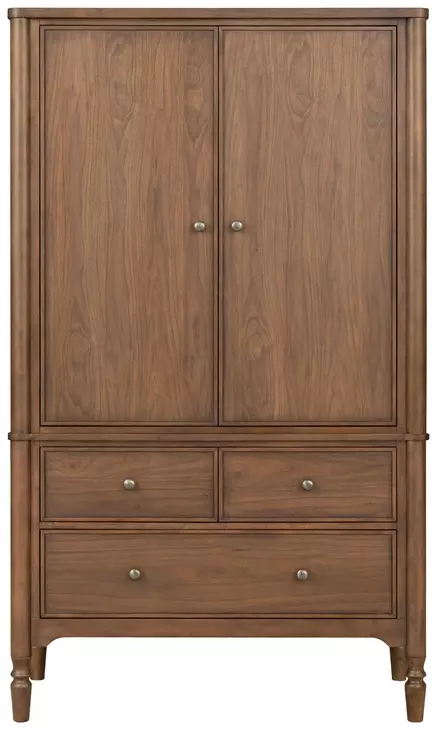 Azalea Walnut 2 Door Armoire