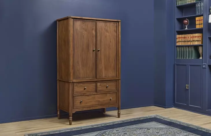 Azalea Walnut 2 Door Armoire