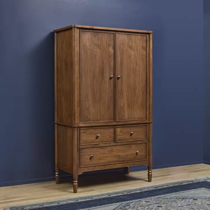 Azalea Walnut 2 Door Armoire
