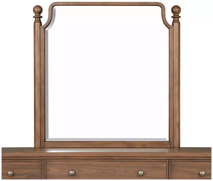 Azalea Walnut Rectangular Dresser Mirror