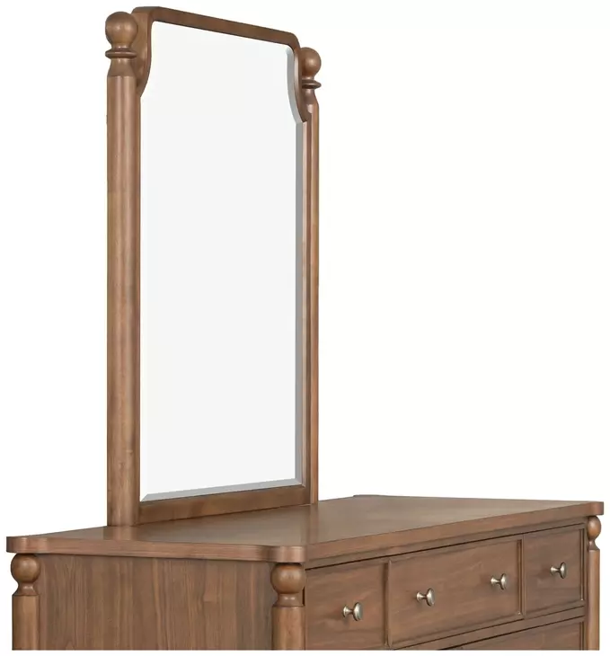 Azalea Walnut Rectangular Dresser Mirror