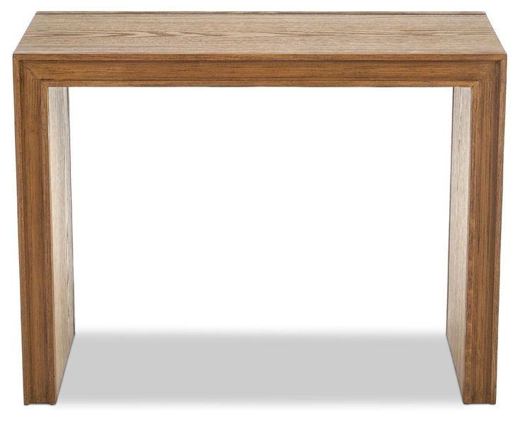 Waterfall Brown Rectangular Accent Table
