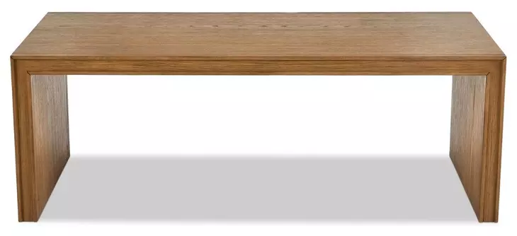 Waterfall Brown Rectangular Coffee Table