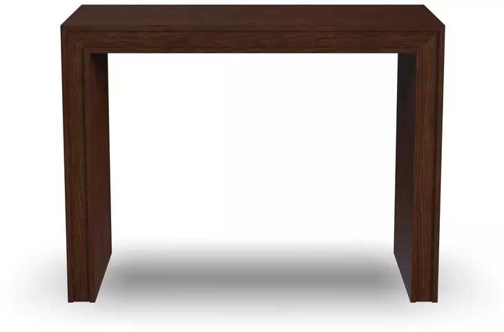 Waterfall Dark Brown Rectangular Accent Table