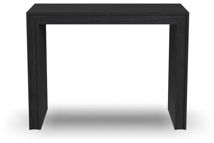Waterfall Deep Ebony Rectangular Accent Table