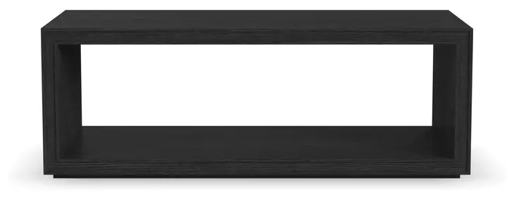 Waterfall Deep Ebony Rectangular Occasional Table Set with Casters