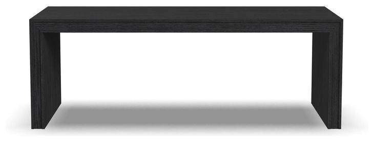 Waterfall Deep Ebony Rectangular Coffee Table