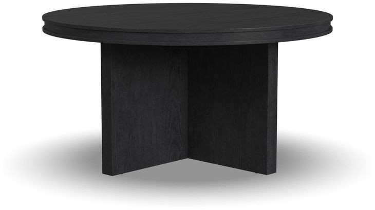 Waterfall Deep Ebony Round Coffee Table