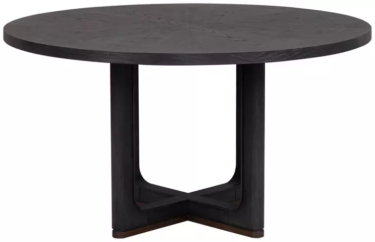 Waterfall Deep Ebony 54" Round Dining Table