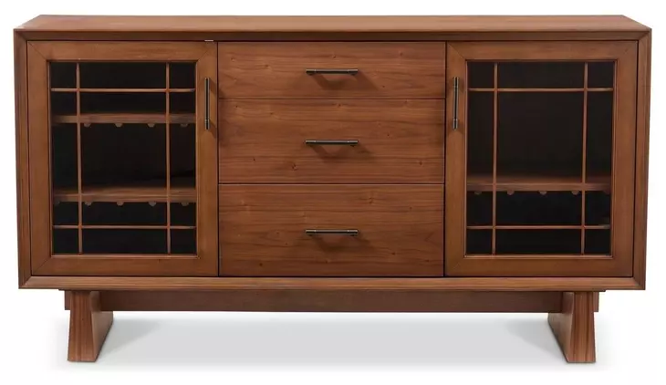 Lincoln Walnut 2 Door Buffet