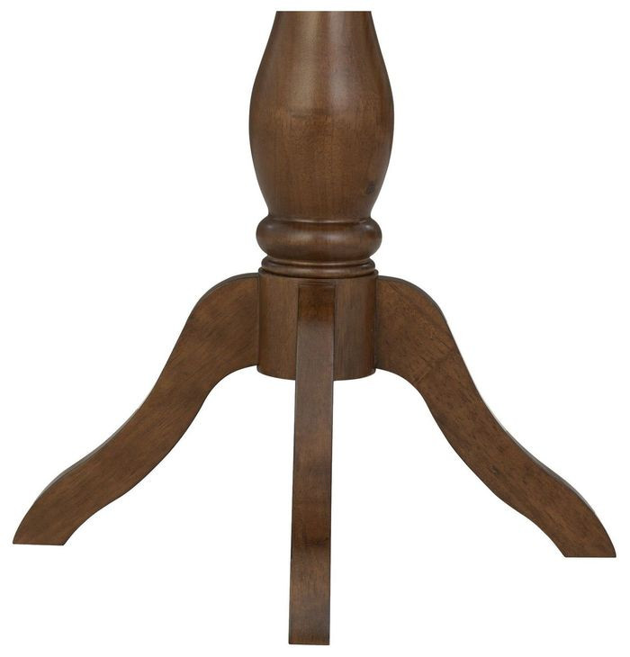 Bellevue Whiskey Brown Round Chairside Table
