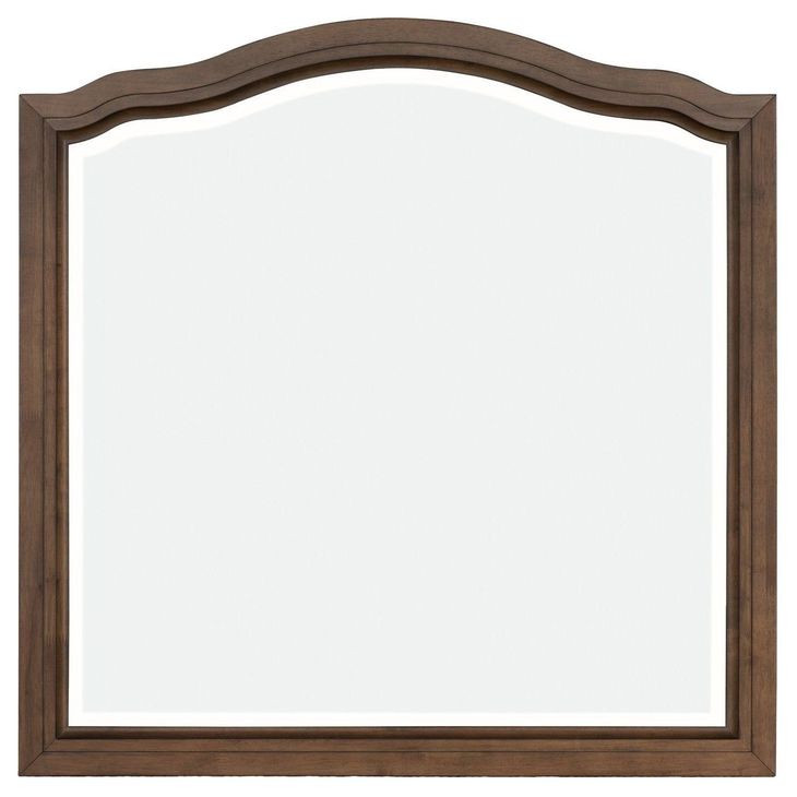 Bellevue Whiskey Brown Rectangular Dresser Mirror